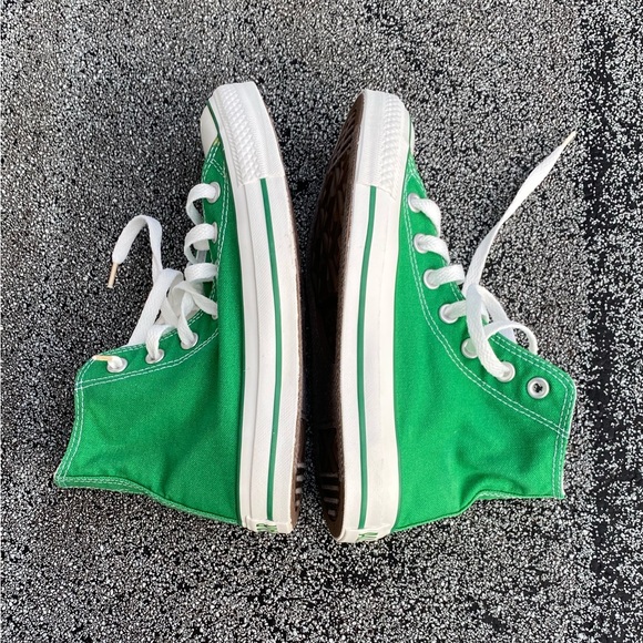 Converse Chuck Taylor Green High Top Sneakers- women’s 6- NWB - Picture 8 of 11